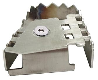 Amplificador Freno Pie Extensor De Almohadilla De Extensión para Pedal De Palanca De Freno Trasero De Moto para B&MW F800GS F700GS R1200GS F650GS R1150GS(Silver)