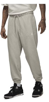 Jordan Sport Crossover Dri-FIT FV8608-050, pantaloni in pile da uomo, grigio mélange/bianco, Grigio mélange/bianco, XS