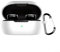 Flexible Silicone Case Compatible with For Bose QuietComfort Wireless Earbuds, Providing Protection and Easy Portability Options (White)