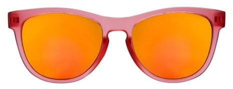 Chicco Occhiali da Sole Bimba 24 Mesi+, Lenti Resistenti e Antigraffio, Proteggono dai Raggi UVA e UVB, Montatura morbida e flessibile, Lenti colorate a specchio, Custodia Portaocchiali Inclusa,Rosso