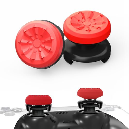 STAY GENT Thumbstick per PS5 Mejorar el Apuntado FPS Game Copri Analogici per PS5 - Copri Controllore per PS5 Accessori Gommini Analogico per PS4 Silicone Controllore Thumb Tappi Joystick Controllo