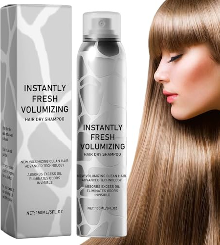 Trockenshampoo Für Frauen, 150 Ml Volumen-Trockenshampoo In Reisegröße, Sofort Frisches, Volumengebendes Trockenshampoo Für Das Haar, Volumenspray Ohne Ausspülen, Natürlich Für Feuchtigkeit Der Kopfha