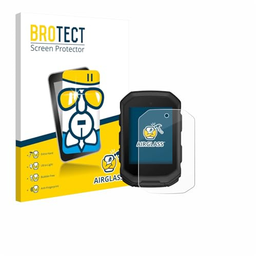 BROTECT Schutzglas für Garmin Edge MTB | Transparenter Displayschutz Made in Germany Schutzfolie Panzer Folie Glas 9H Anti-Fingerprint Einfache Montage Clear