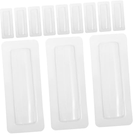 CONGARTENO Durchsichtige Plastikhüllen und Lippenbalsam Etuis aus Kunststoff 25 Stück für Geldkartenschutz Vielseitig und Zuverlässig für Shopping und Reisen