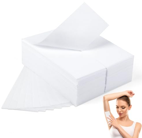 250 Pcs Large Non Woven Wax Strips for Hair Removal, 7.8''x 2.75'' Waxing Strips, Body and Facial Waxing Paper without Wax, Soft and Skin-friendly, for Face, Arms, Armpit, Chest, Back, Bikini, Leg