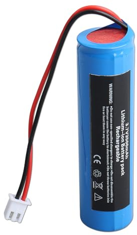 3.7V 3500mAh Rechargeable Lithium-ion Battery with XH2.54/2P Connector, Compatible with DIY Electronics, RC Toys, LED Lighting, Remote Controls, Bluetooth Devices & More, Long-Lasting, Fast Charging