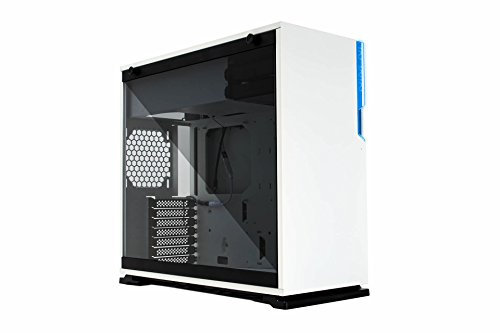 In Win 101C Midi-Tower White computer case - computer cases (Midi-Tower, PC, Acrylonitrile butadiene styrene (ABS), SECC, Tempered glass, ATX,Micro-ATX,Mini-ITX, White, Front)