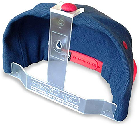 Cap Capers® Baseballkappen-Display; Wandmontierte Hutablage; Aufbewahrung und Organisation; (24 Stück) Ideal für Kappensammler. Das ultimative Display für Baseballmützen