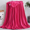 Morbuy Plaid Couverture Peluche, Super Douce Chaude Toison de Corail Chambre Canapé-Lit Literie Bébé Petite Couverture Drap de Lit Adulte Enfant (70x100cm,Rose Rouge)