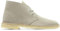 Clarks Uomo Stivali del Deserto in Pelle Scamosciata Beige, Taglia 42 EU