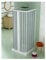 Cabine de douche en PVC, 70 x 80 x 70 cm, hauteur 175 cm, 3 côtés avec ouverture centrale frontale à soufflet avec deux portes, blanc