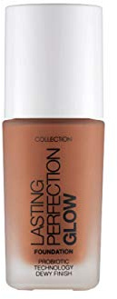 Collection Cosmetics Lasting Perfection Glow Foundation, mittlere bis volle Deckkraft, 27 ml, Kakao