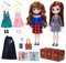 HARRY POTTER - COFFRET DELUXE POUPÉES 20 CM HERMIONE & GINNY WIZARDING WORLD - Poupées figurines Articulées Hermione Et Ginny 20 cm - 4 Tenues & 12 Accessoires - Jouet Enfant 6 ans et +