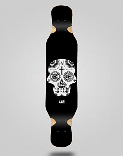 Lab Skateboard Longboard Deck 46 x 10 Totenkopf