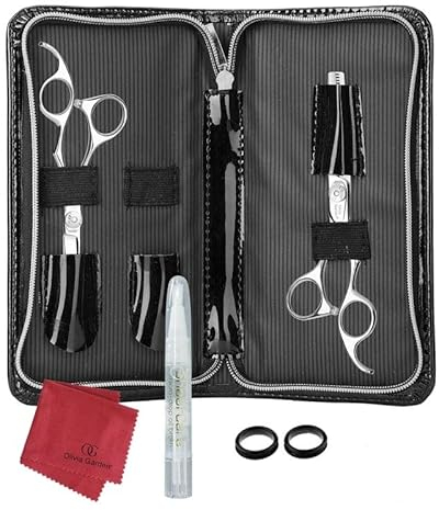 Olivia Garden - SilkCut - Schere Set - 5.5 Inch - Black Pouch