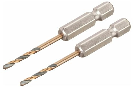 3 Brocas Black and Gold 2.5 mm