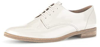 Gabor Damen Businessschuhe, Frauen Schnürschuhe,Moderate Mehrweite (G),straßenschuhe,Strassenschuhe,Schnuerung,Low-tie,Puder,38.5 EU / 5.5 UK
