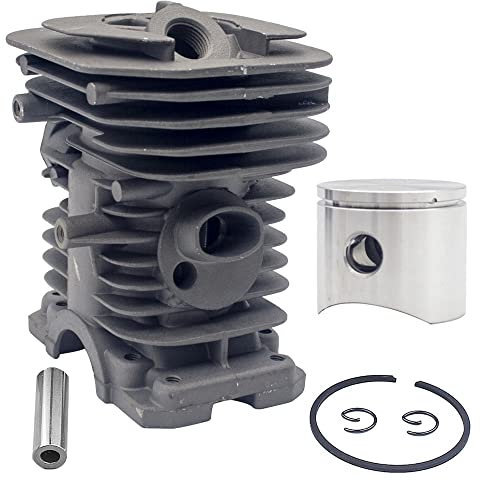 Husmax Kit piston cylindre 40 mm 530069941 530069414 530014350 530014822 530069376 pour tronçonneuse Husqvarna 36 41 136 137 141 141LE 142 142E , pour Jonsered 2036 2040 CS2040 CS2036, HV41