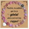 CheersLife Cadeau Mamie Fete des Grand Mere - Bracelet Femme Idee Cadeau Anniversaire Noël Pierre Naturelle Violet Bracelets Perle Pendentif Cœur Original pour Maman Fille Soeur Amie Ado Couple