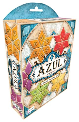 Asmodee - Azul Summer Pavilion Mini - Brettspiel in Taschenversion, 2-4 Spieler, 8+ Jahre, italienische Ausgabe