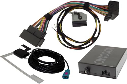 VOCOMO DAB/DAB+ Digital Radio Integration kompatibel mit Audi, SEAT, Lamborghini mit Navigation Plus RNS-E (CAN-Bus)