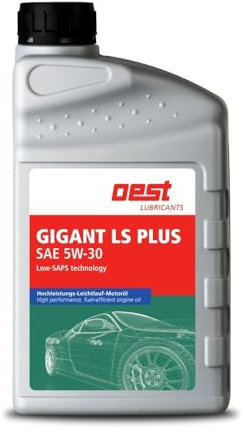 OEST Gigant LS Plus SAE 5W-30 Mehrbereichs-Leichtlauf-Motoröl (1L)