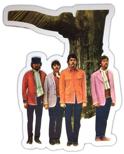The Beatles Strawberry Fields Forever Embossed Fridge Magnet One Size