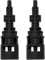 OTOTEC 2Pcs Hochdruch Cleaner Adapter Conversion Adapter Coupling Connector Compatible with Karcher Compatible with Lavor Parkside 124x24.5mm Black
