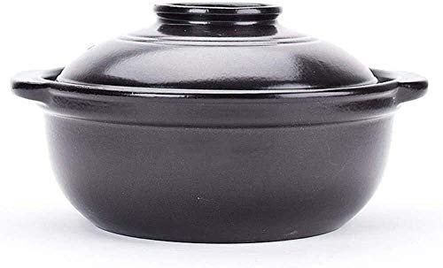 JHHNCVBC Cacerola de Barro para cocinar Cacerola de Terracota Cacerola de cerámica Cacerola - Olla Multiusos Material Duro