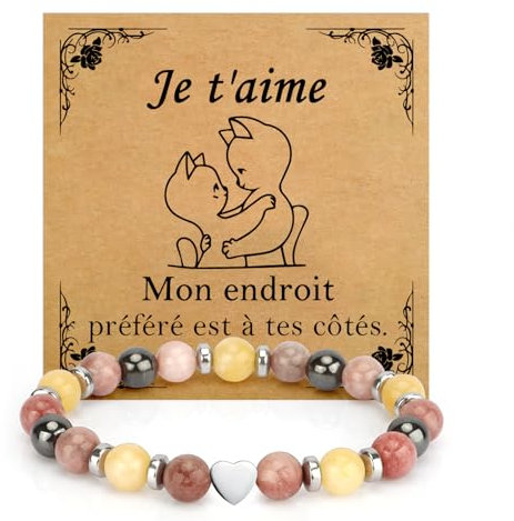 Cadeau Copine Amour Cadeau Saint Valentin Femme Cadeau Petite Copine Bracelet Couple Bijoux Couple Cadeau Couple Amoureux Cadeau Amoureux Cadeau Mariage Cadeau Future Mariée Cadeau Anniversaire Noël