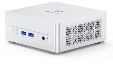 MINISFORUM UM870 Slim Mini PC AMD Ryzen 7 8745H(8C/16T), Mini Desktop Computer 32GB DDR5 RAM 1TB SSD, USB4/HDMI/DP 8K@60Hz Output, 2.5G LAN Port, 4xUSB Ports, WiFi 6E, BT5.3, AMD Radeon 780M Graphics