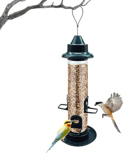 Distributeur de nourriture pour oiseaux sauvages, mangeoires d'oiseaux pour l'extérieur - Distributeur de nourriture pour motifs d'arbres pour oiseaux sauvages | Station d'alimentation de décoration