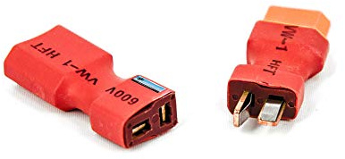 DS24 Adapterset XT60 auf T-Plug Stecker und Buchse 1Paar