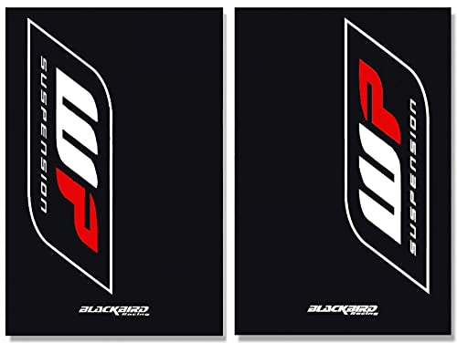 BLACKBIRD RACING WP Gabel Aufkleber schwarz Husaberg Husqvarna