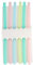 YOUTHINK Pailles en Silicone, 6 Pièces Pailles pour 1-3 Ans a Boire Souples Réutilisables, Flexibles/sans Bpa/Sécurité pour Enfants/Tout-Petits