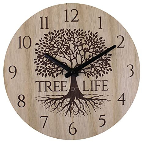 Geko - Orologio piccolo albero della vita, 30 cm.