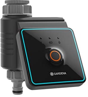 Gardena Bewässerungssteuerung mit Bluetooth® App: Automatische Bewässerung für Garten und Balkon, via App konfigurierbar, Bewässerungszyklen in 3 Zeitplänen, 10 m Reichweite (01889-20)