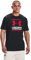 Under Armour UA GL Foundation SS T T-Shirt, Black/White, L