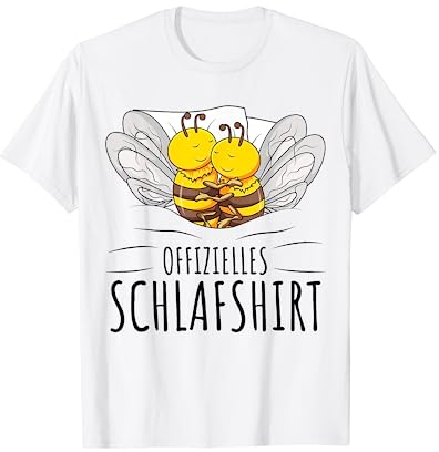 Offizielles Schlafshirt Bienen Imker Biene Imkerei T-Shirt