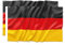 Bandera de Alemania 90 x 150 cm – Ultra resistente, doble función con 2 ojales y trabilla para mástil, bandera nacional alemana (1)