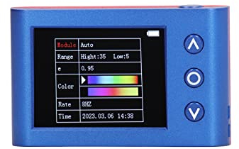 Thermal Imager Termocamera Portatile Ricaricabile Termocamera con Display LCD Multifunzione Termocamera con Cavo USB