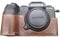 Rieibi Fuji X-S20 XS20 Case - Quality PU Leather Half Case for Fujifilm XS20 Digital Camera - Body Protective Grip Case for Fujifilm XS20 X-S20 - Coffee