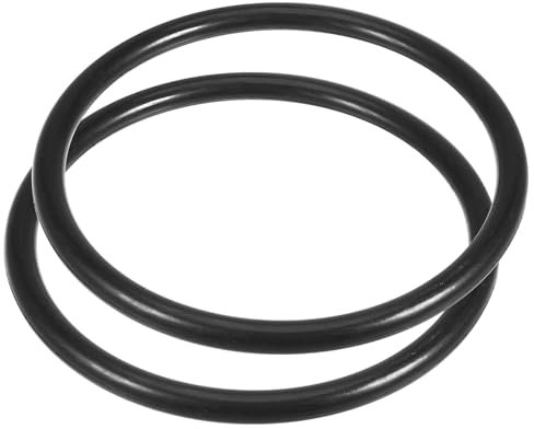 QUARKZMAN 2Stk Gummi O-Ring Nitril 120mm AD 8.6mm Breite Versiegeln Unterlegscheibe Dichtung für Nähen Maschine Motor Siegel Reparatur