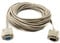 System-S D Sub Null Modem Cavo 10 m 9 Pin Maschio a Femmina RS232 DB9 Adattatore Grigio