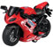 Moto Giocattolo con Luci e Suoni Reali del Motore Modellino Moto da Strada Movimento a Retrocarica Scala 1:12 per Bambini Sportiva Gioco con Movimento, Colori Assortiti Colore Casuale