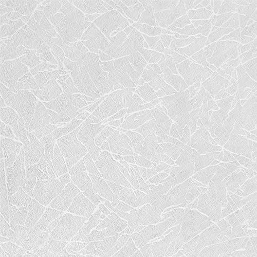 Timeet Klebefolie Möbel Weiss 44x300cm Selbstklebende Tapete Weiß Textureffekt Möbelaufkleber mit Reflektierend Linie Wasserdichte Möbelfolie Selbstklebend Vinyl Folie für Möbel Schrank Küche