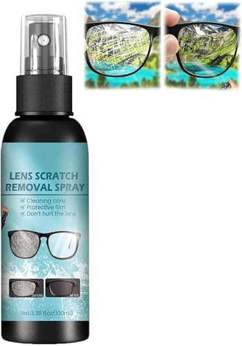 Lens Scratch Remover,Eye Glass Cleaners Spray,Scratch Remover for Sunglasses,Eyeglass Scratch Remover,Eyeglass Cleaning Tools for Lenses Screens (1 pcs)