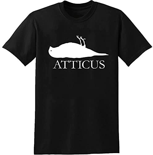 Atticus Alternative Men's T-Shirt Unisex Tee Black