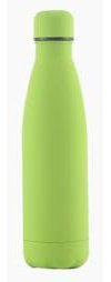 Botella de Agua Acero Inoxidable 500 ML - Verde Oliva para Niños, Termo Leche, Cantimplora Térmica para Bebidas Calientes, Gimnasio, Resistente y Duradera