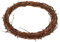 Milisten Natürlicher Rattan-Wreath Rahmen DIY Weinreben Kranz Für Weihnachtsdekoration Bastelzweige Dekorative Rattan Kranzform Vielseitig Einsetzbar Für Saisonale Dekorationen
